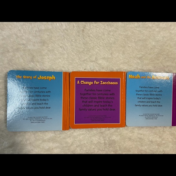 Small Bible Related Kids Board Books - Picture 5 of 5